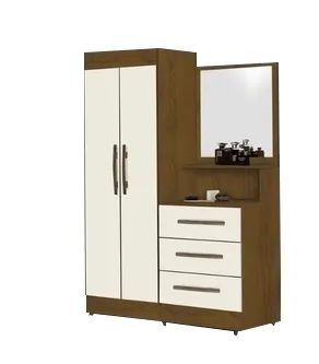 Cômoda roupeiro Onix 3 gv e 2 portas cores  - Foto 2