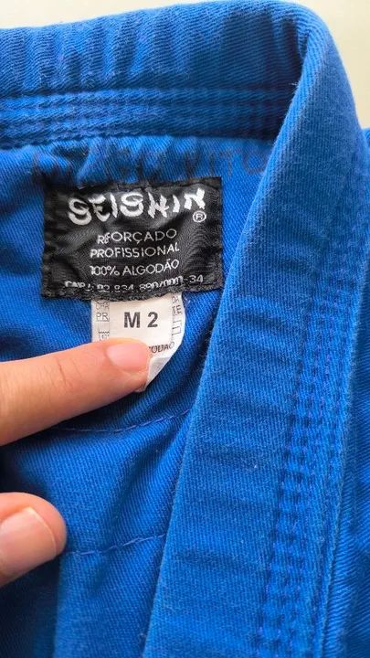 "Pronto para a Luta? Seu Quimono Azul te Espera!"<br> - Foto 4