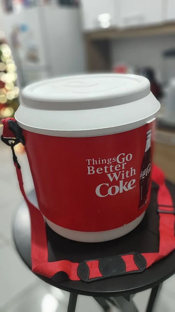 Cooler Térmico Vintage Coca Cola 21L + Brinde (leia o anúncio) - Foto 4