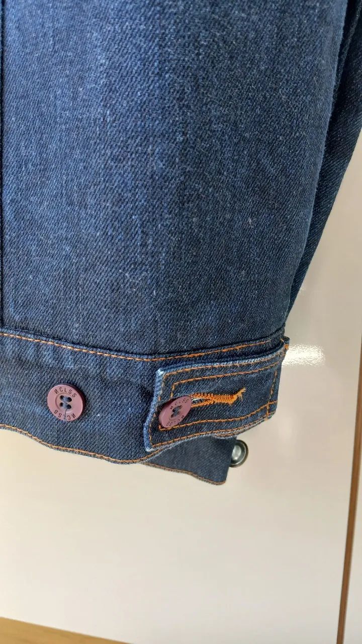 Jaqueta Jeans forrada, original Noclass.  - Foto 4