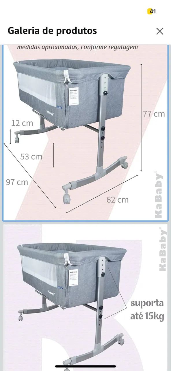 Berço portátil 64301929214210122