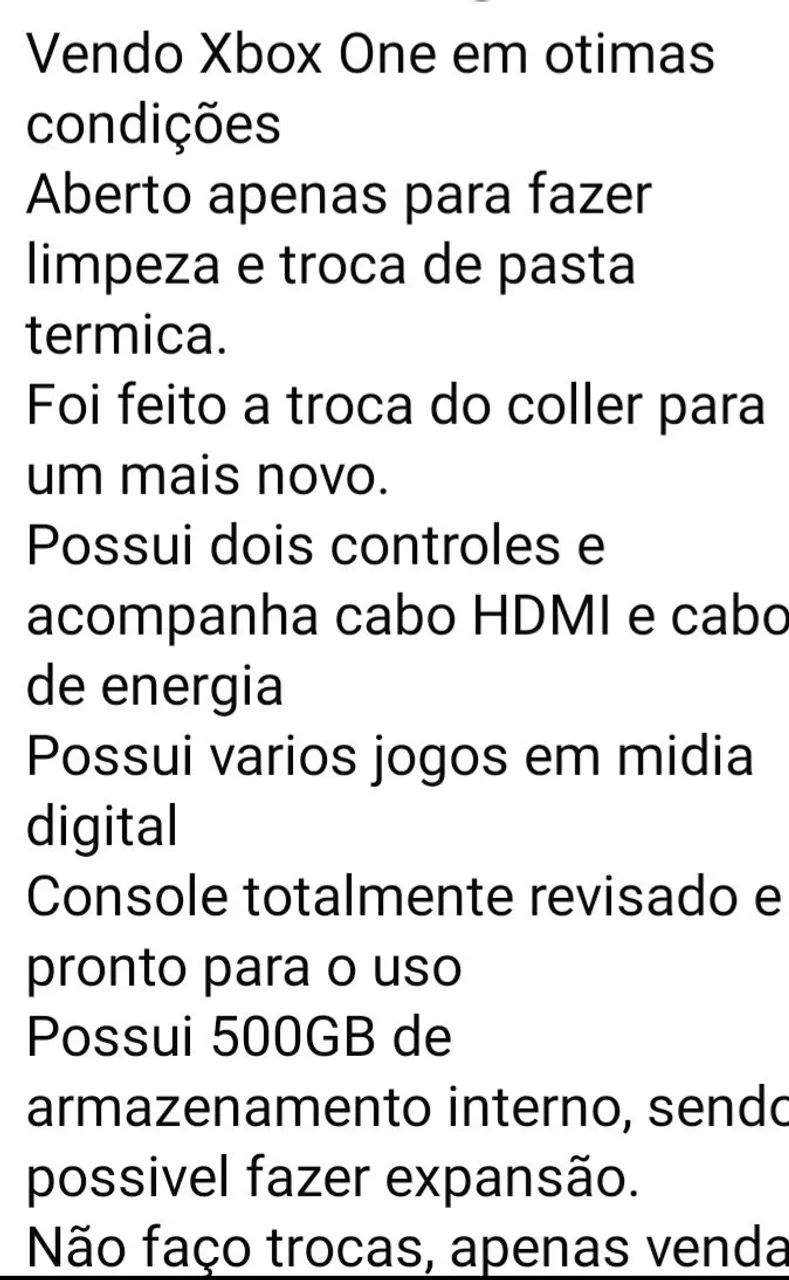 Xbox One Seminovo - Perfeito para Diversão! - Foto 3
