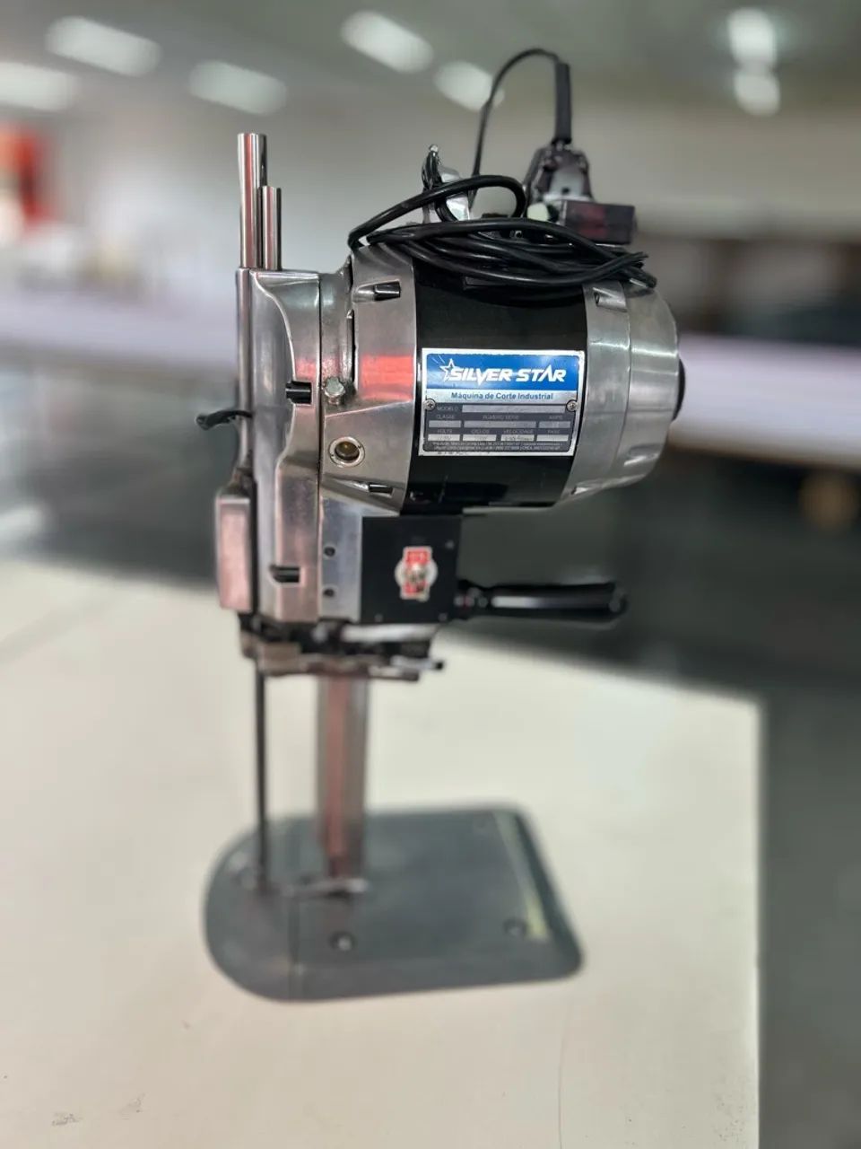 Máquina de corte tecidos 8 polegadas