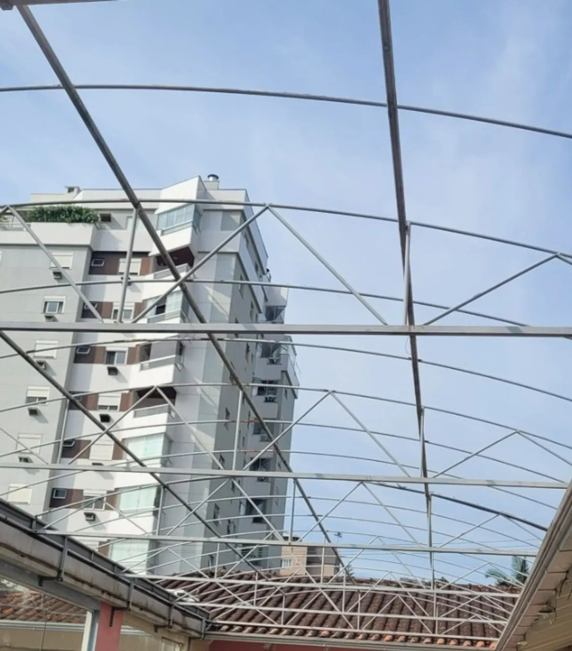 Estrutura metálica / cobertura 