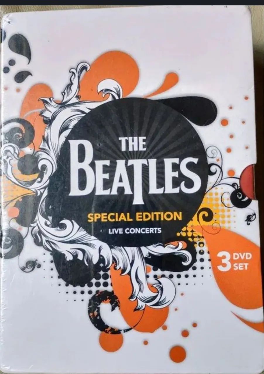 DVD Box The Beatles - 3 DVDs inesquecíveis entre 1964 e 1966