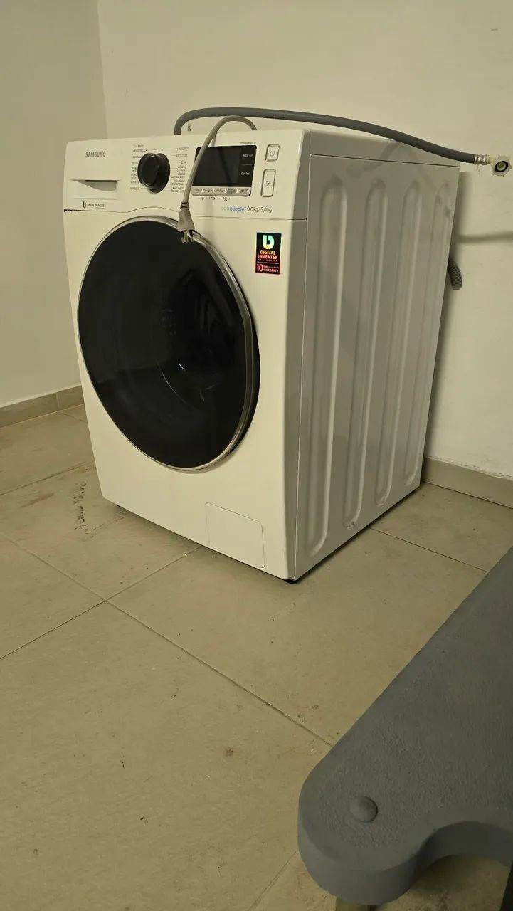 Máquina de Lavar e Secar Samsung 9kg Eco Bubble - Foto 3