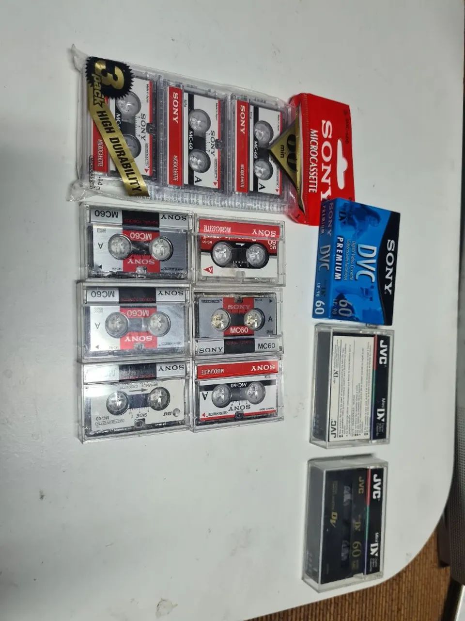 Kit Com 12 Fitas DVC E Cm 60 Nova - Foto 5