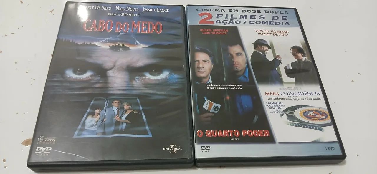 Lote de 8 DVDs - 10 Filmes Famosos - Foto 5