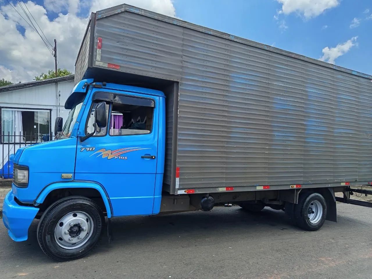 Mercedes bens 710 ano 2000 no bau filé calçada de pneus... - Foto 3