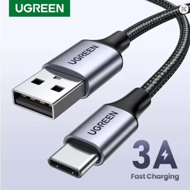 Conjunto de Cabos USB-C Ugreen (0,25 / 0,5 / 1 / 1,5 / 2 / 3 mts)