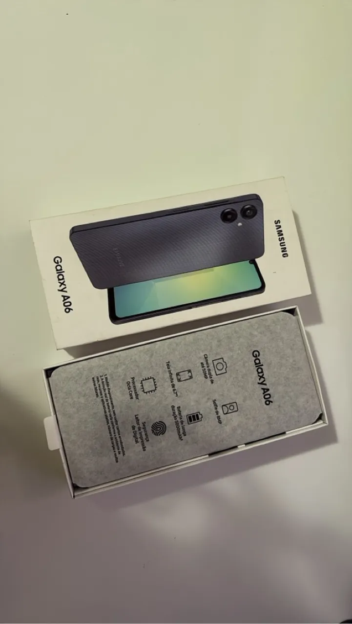 SAMSUNG GALAXY A06 - DIRETO DA LOJA