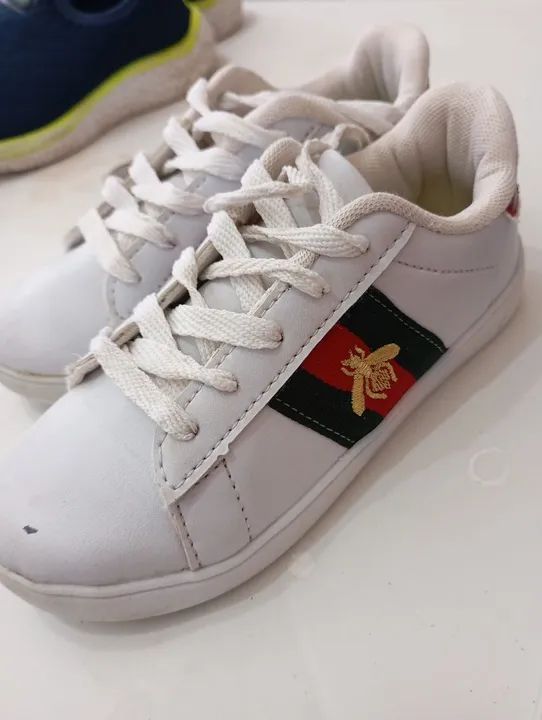 Lotinho Calçado 3 pares de tênis infantis tamanhos 24 26 e 28 - Foto 3