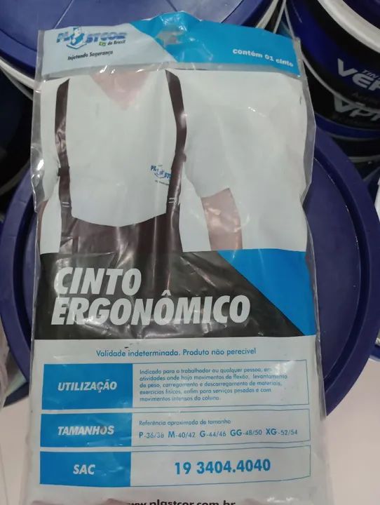 Cinto Ergonômico para Trabalho - Novo
