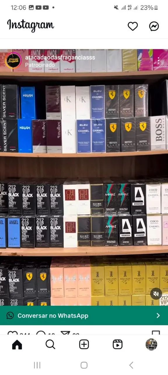 Perfumes Importados Masculinos e Femininos