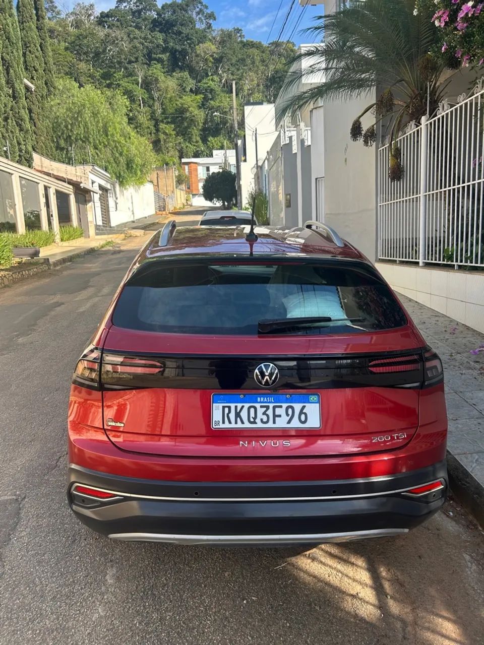Volkswagen Nivus Highline 1.0 Turbo - Vermelho Sunset - Top de Linha! - Foto 2