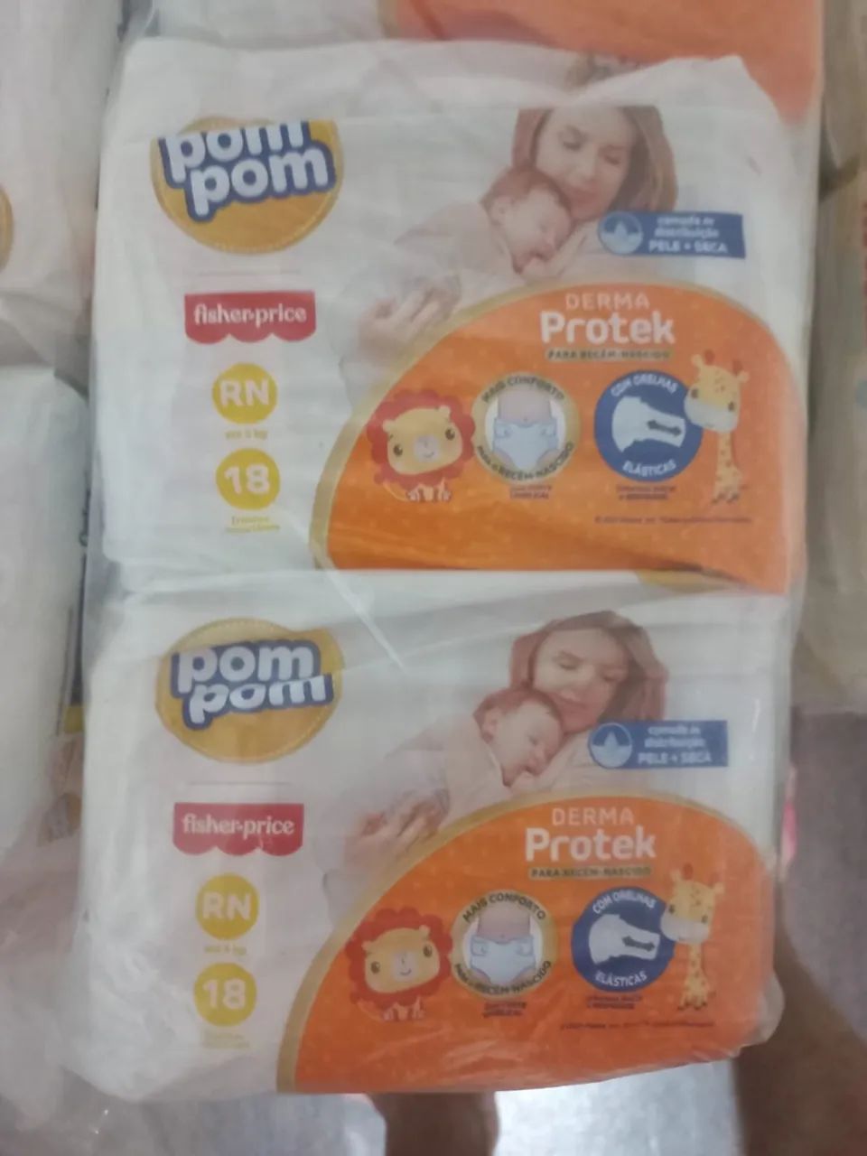 Fraldas Huggies Recém Nascido RN 34 - Pacote com 34 unidades - Foto 2