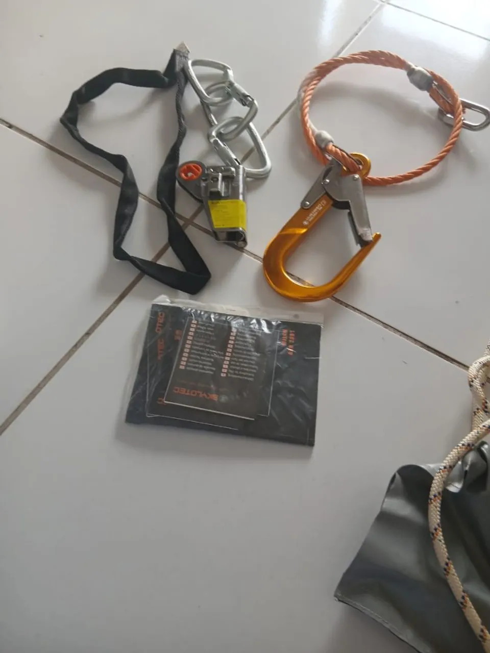 Kit de Segurança para resgate em Altura