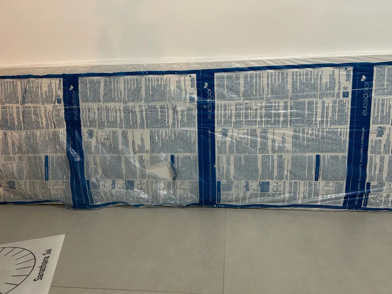 Folha de Porta Madeira Marca Eucador - Foto 3