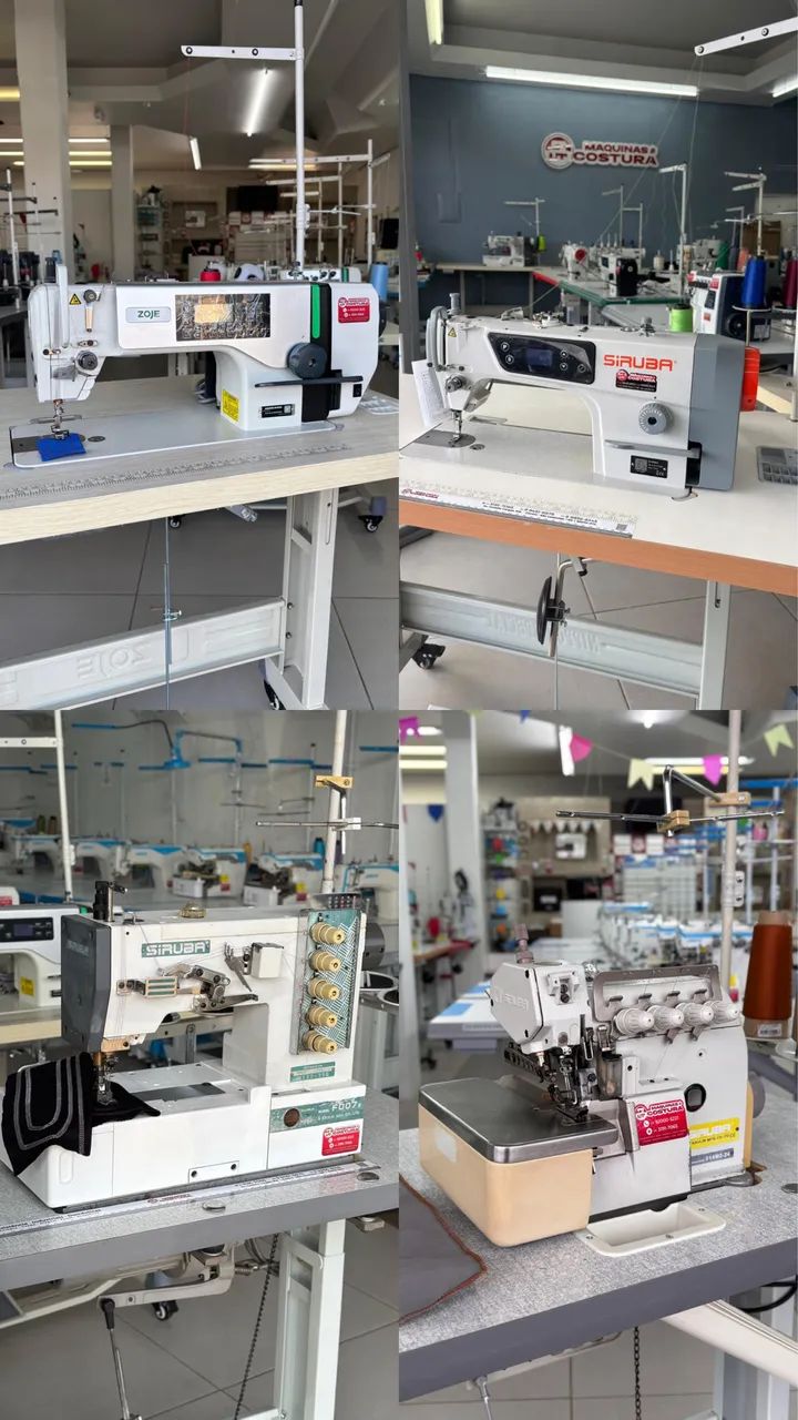 MÁQUINA DE COSTURA E ITENS PARA CONFECÇÃO  - Foto 3