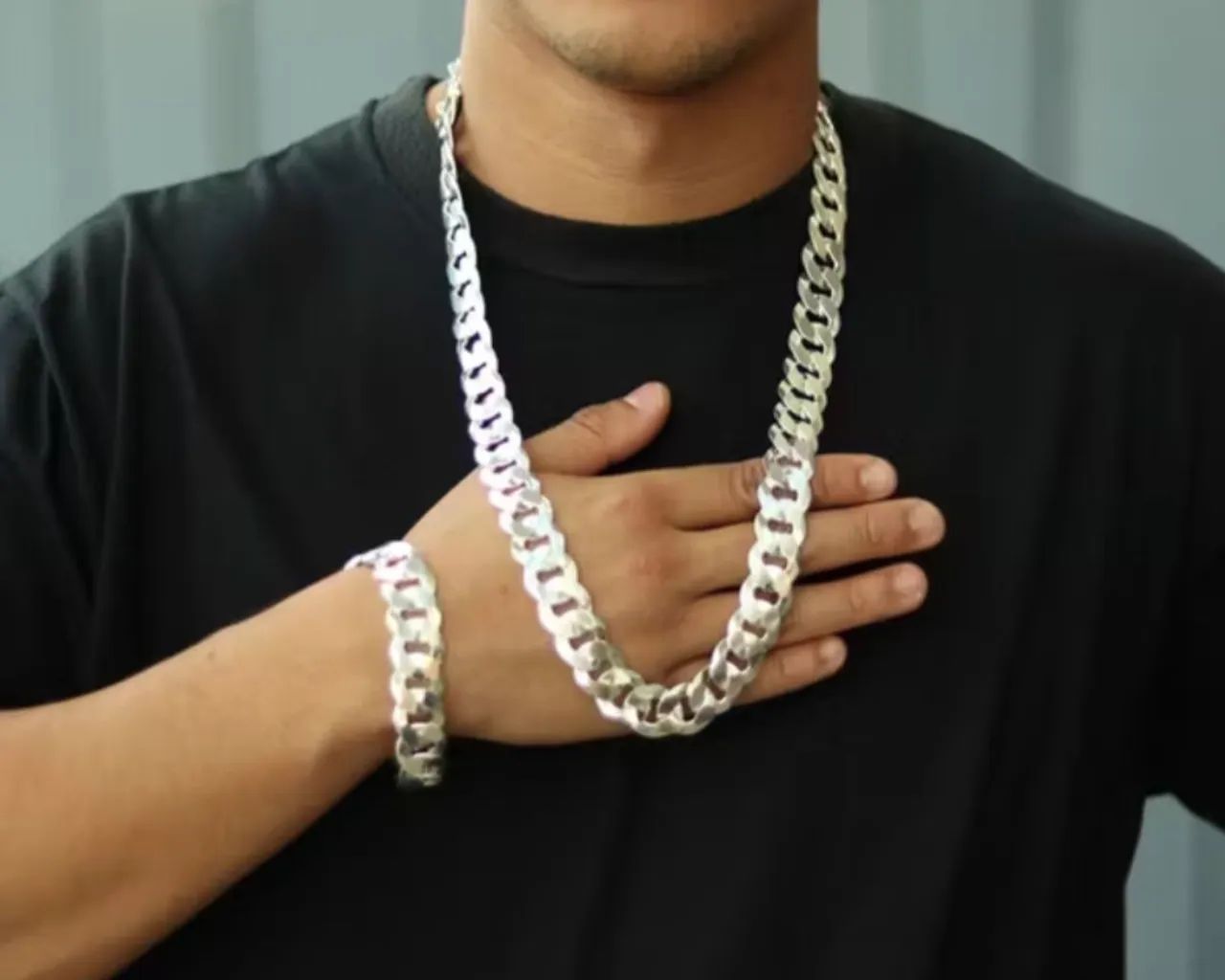 Corrente cordão masculino 