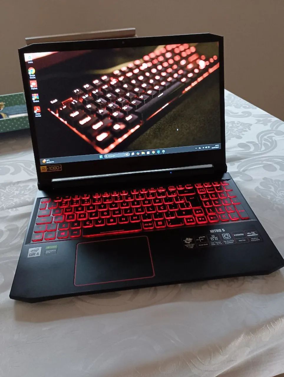 Notebook Gamer Acer Nitro 5 16GB RAM SSD 512GB
