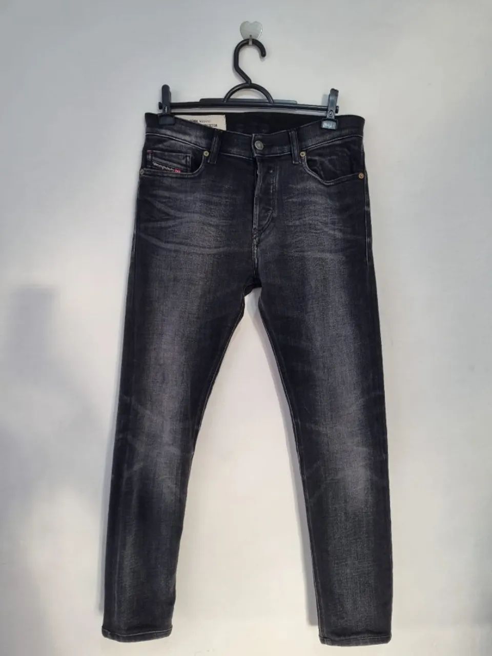 Calça jeans preta skinny Diesel - Foto 3