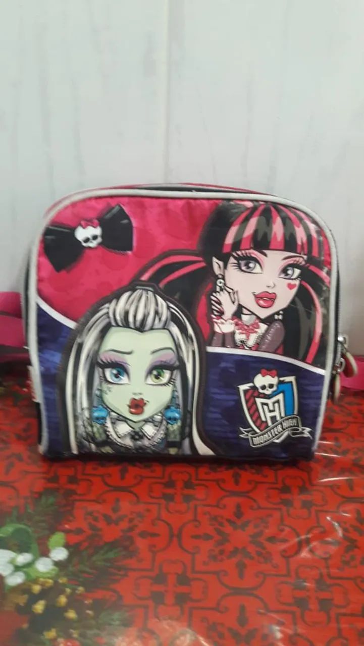 Mochila e lancheira Monster high  - Foto 5