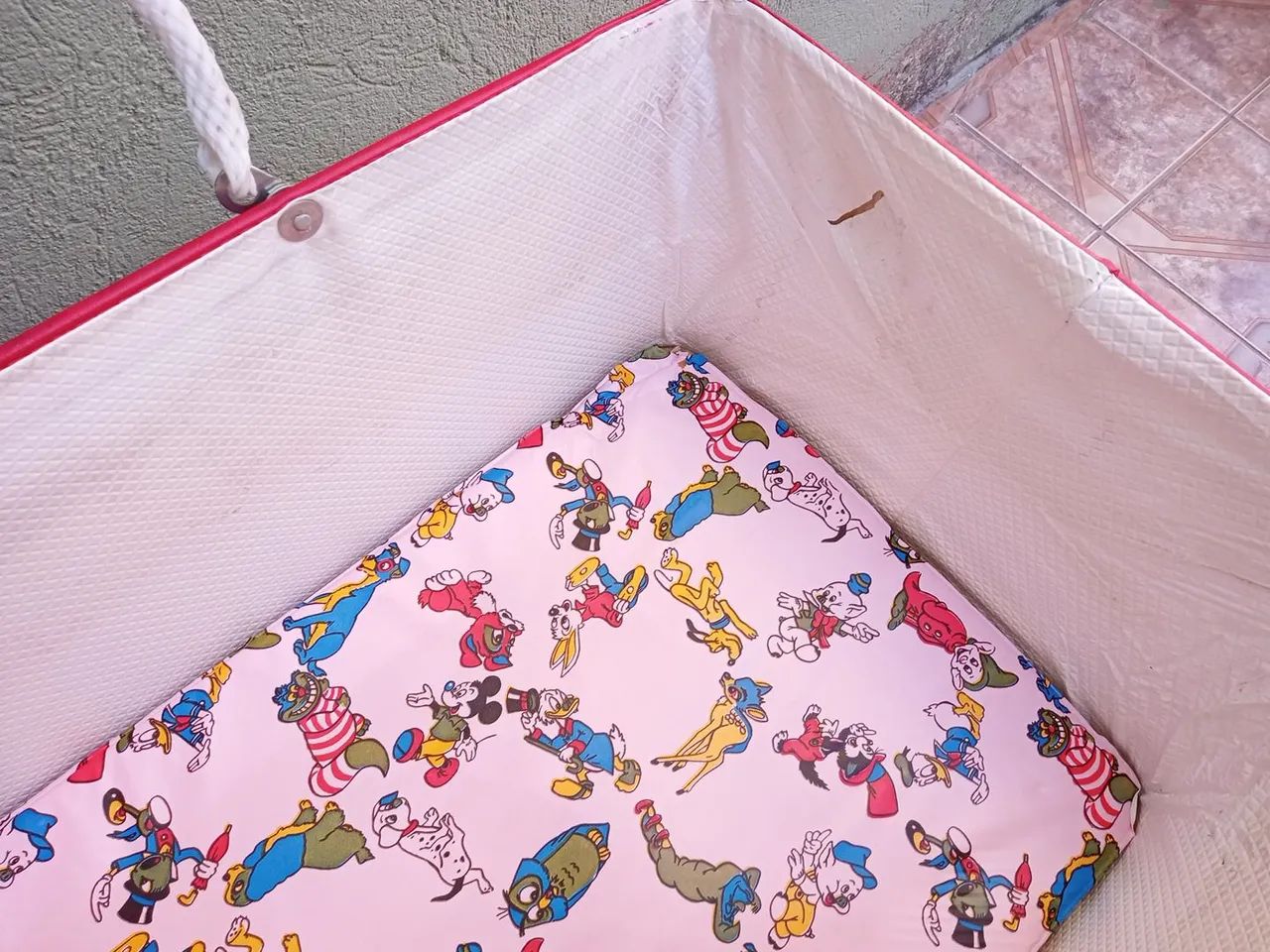 Carrinho antigo de bebê  - Foto 5