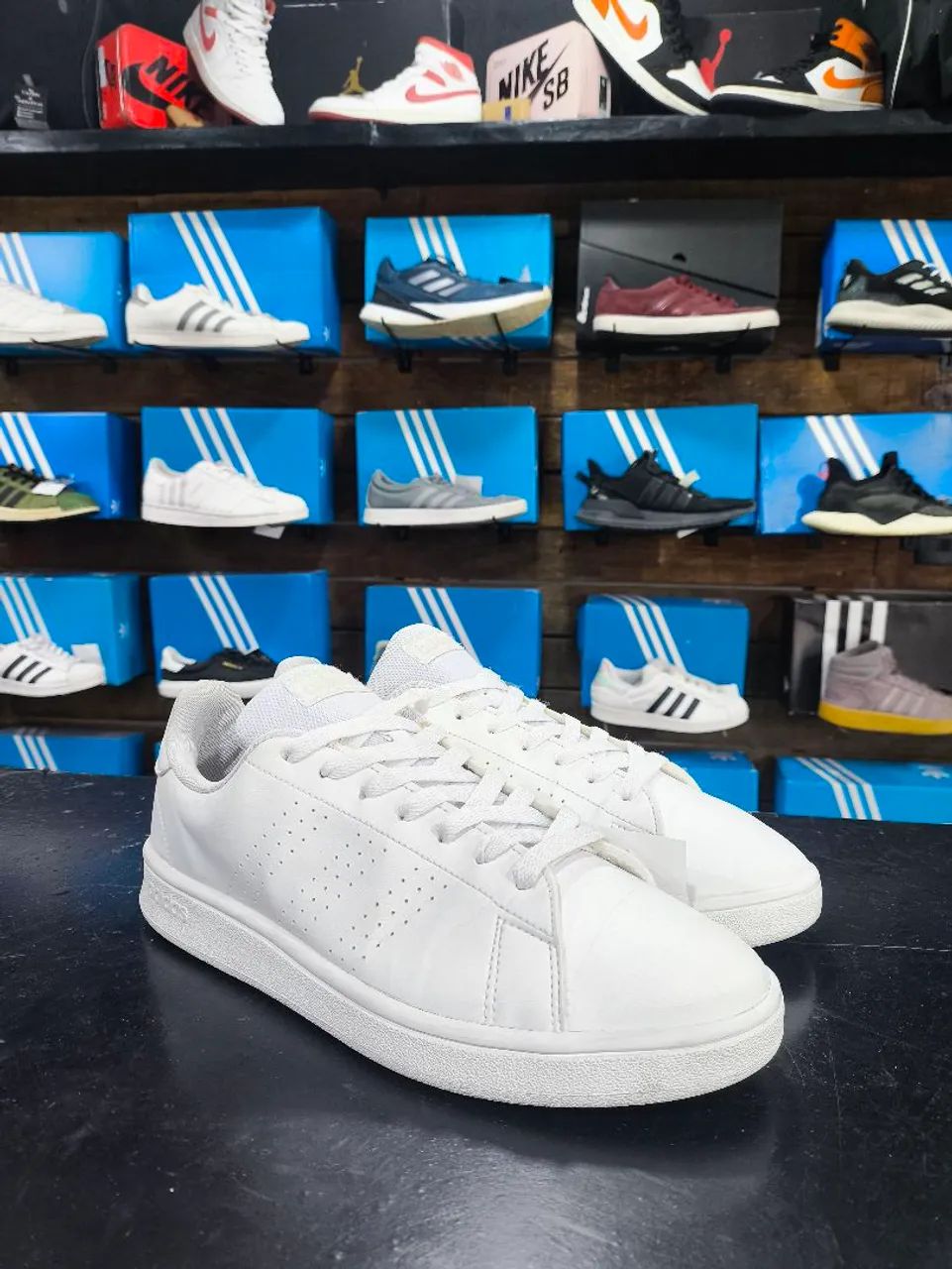 Tênis Adidas Advantage Base Tam 40 Cód 4116 Usado/Original  - Foto 5