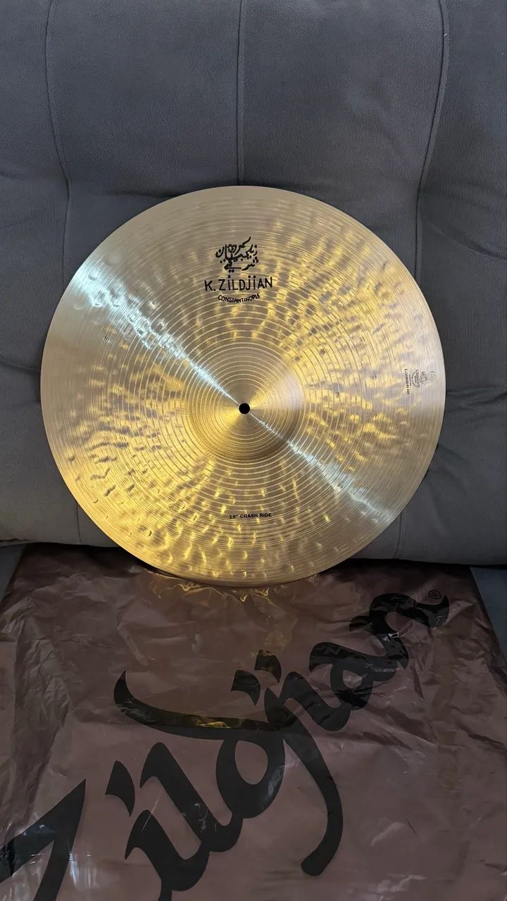 Crash Ride Zildjian K Constantinople 19 - Instrumentos musicais