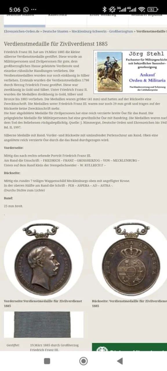 Medalha de prata antigas  - Foto 4