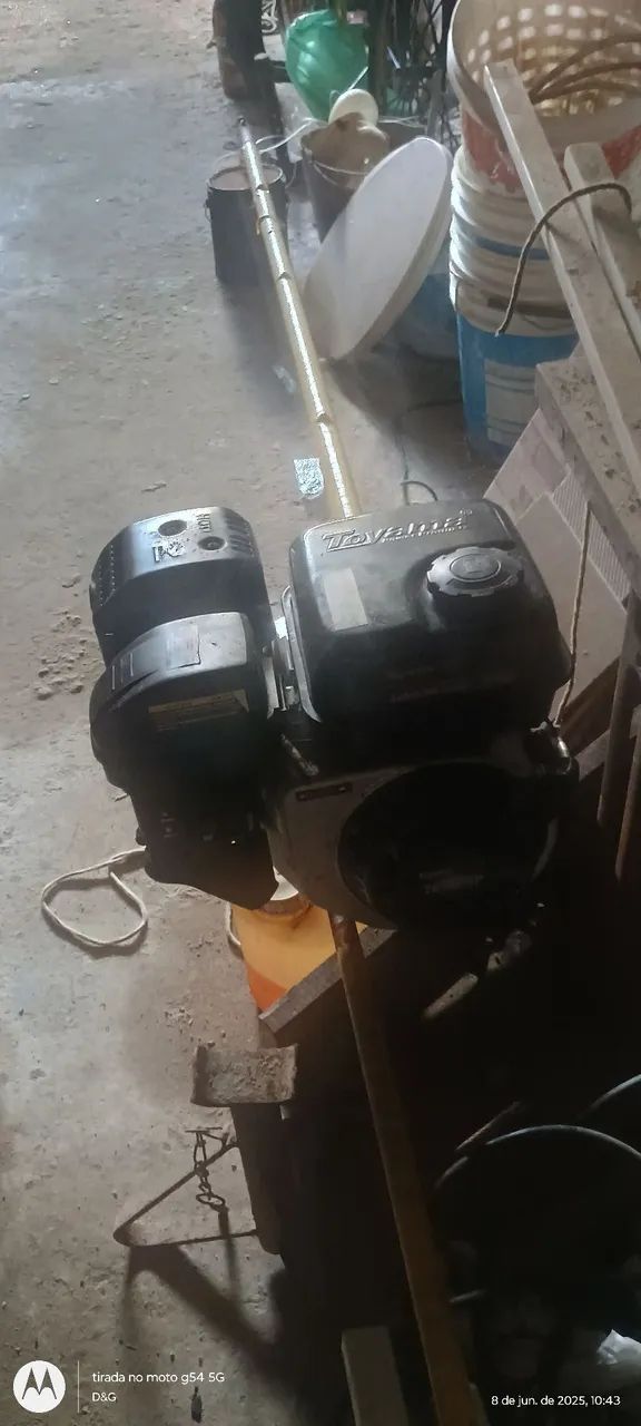 Motor Toyama 7 HP A Gasolina de Rabeta longa!  - Foto 2