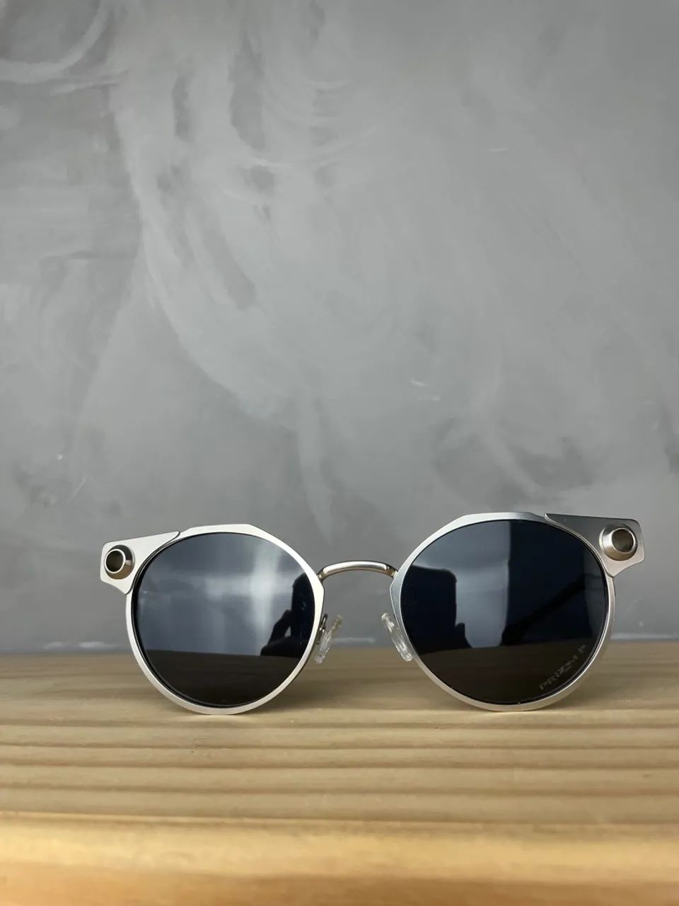 Oakley DEADBOLT - prata, lente black 