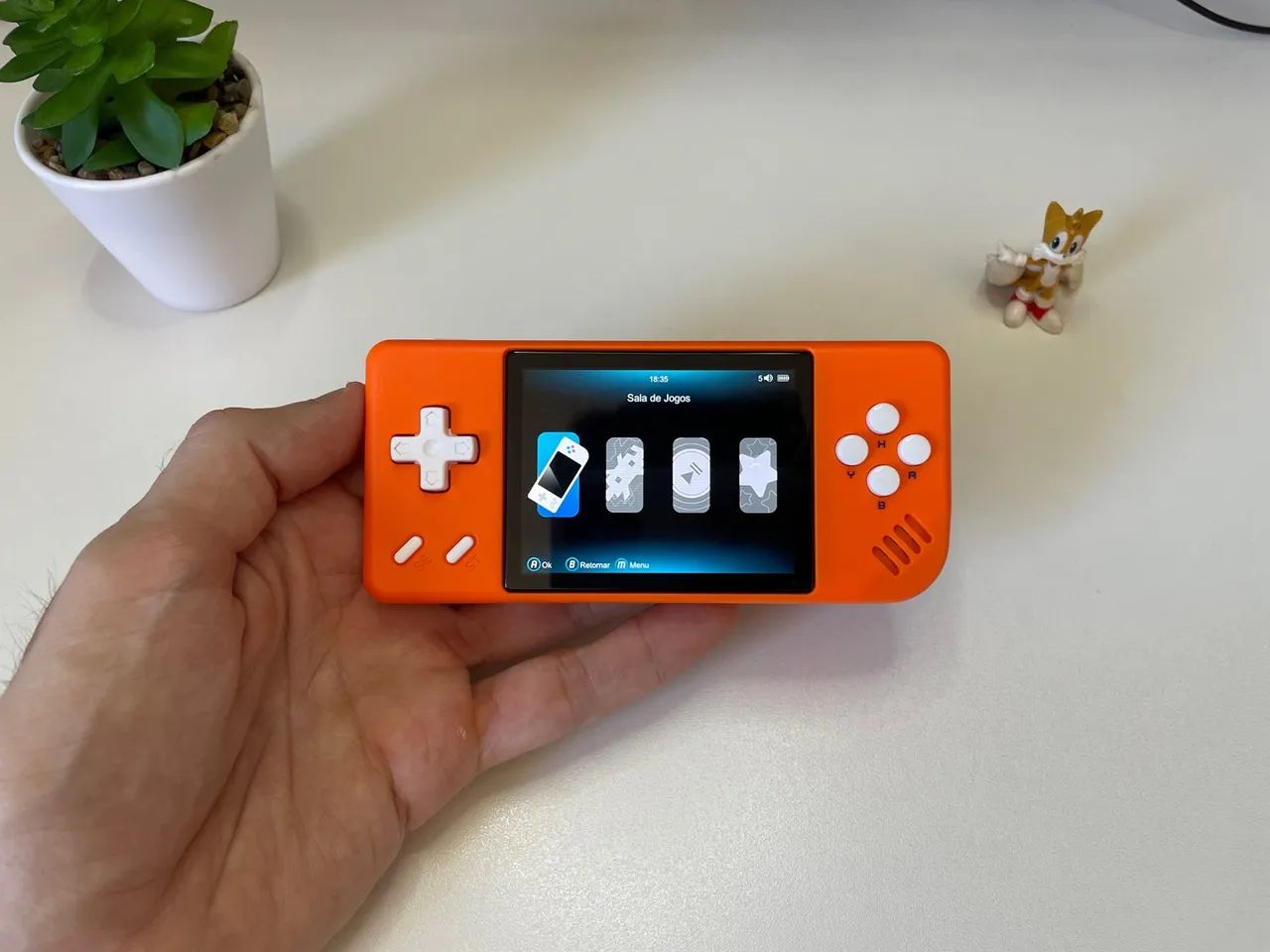 Console portátil Anbernic RG28XX 64 GB com jogos - Foto 2
