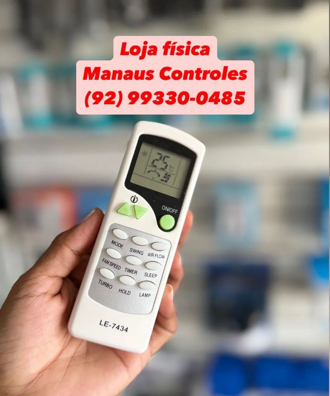 Controle para Ar condicionado Elgin / VG