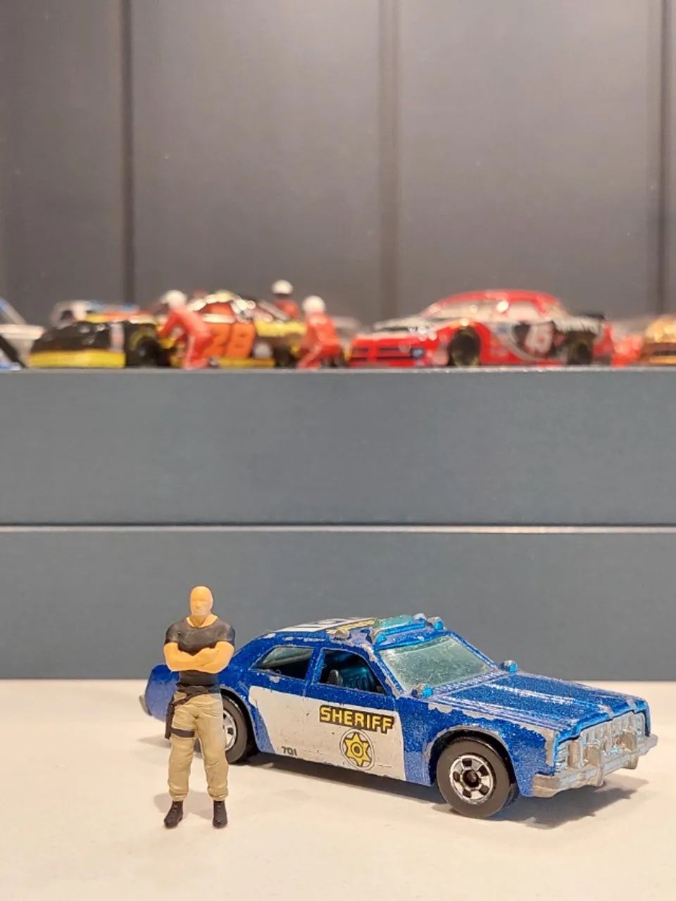 Boneco Hobbs - Velozes e Furiosos - 1/64 - Para diorama