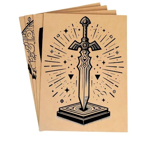 Quadro Rústico esculpida Legend of Zelda Hyrule  Gamer Retro - Foto 5