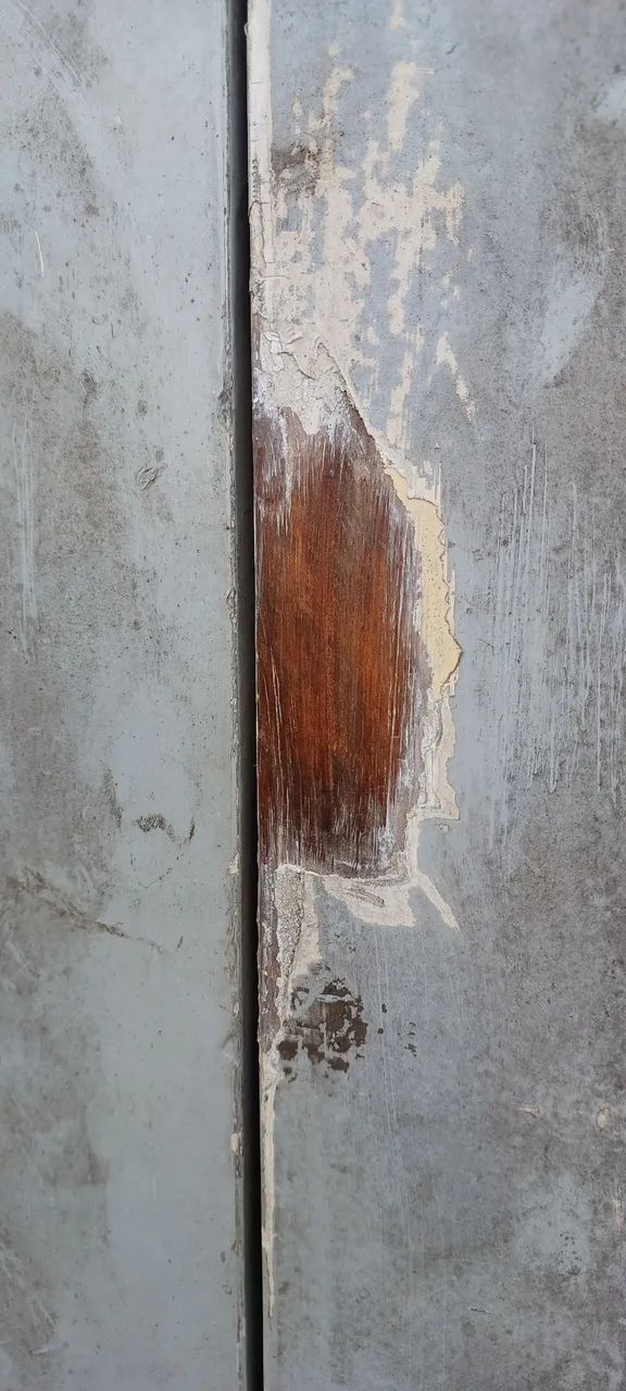 Folhas de Porta de madeira com vidro - 2 folhas ( SEM BATENTE ) - Foto 3