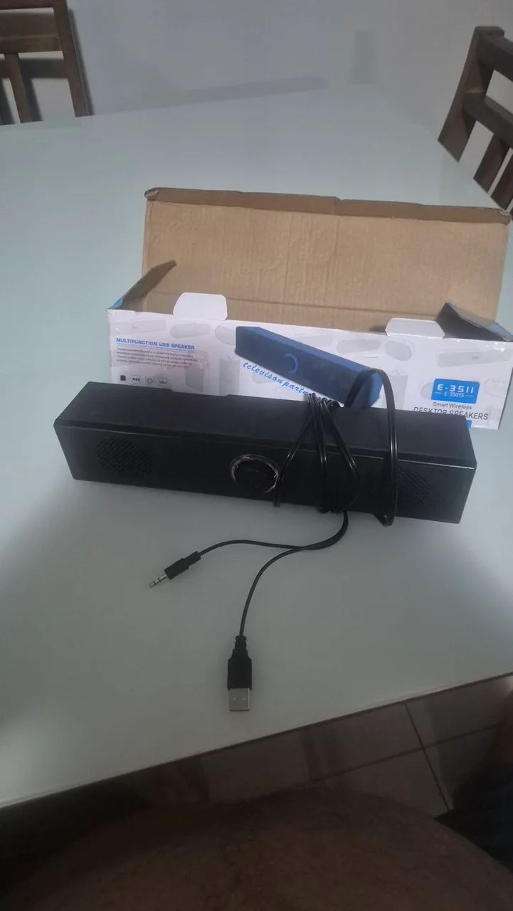 Barra de som para tv home áudio tv soundbars com fio   - Foto 2