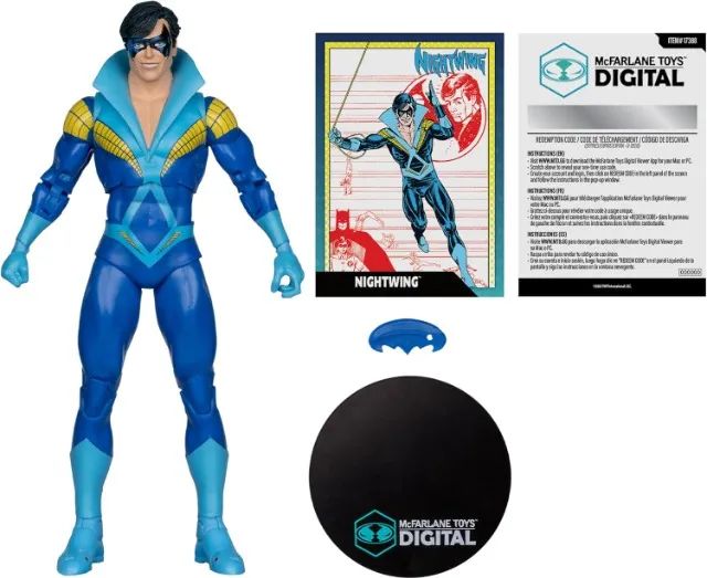 Nightwing ( Teen Titans ) Mcfarlane Toys - Lacrado - Foto 2