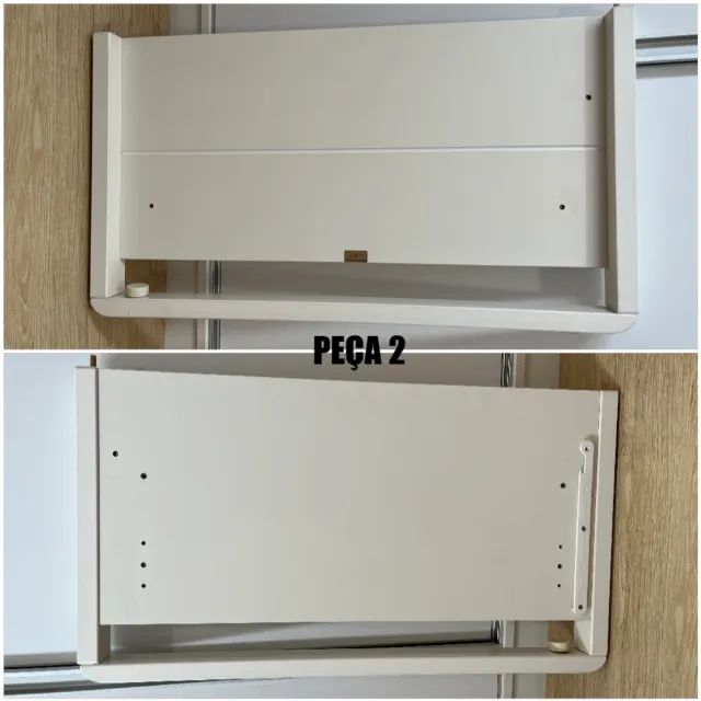 Berço Evolutivo Quater Beaba Branco - Foto 3