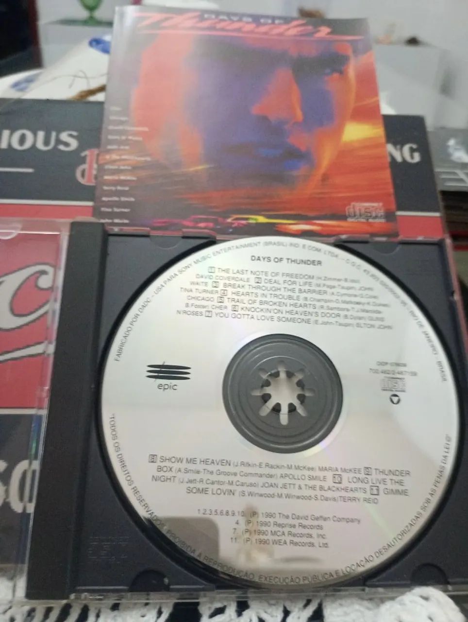 CD Days of Thunder - Trilha Sonora Original - Foto 4