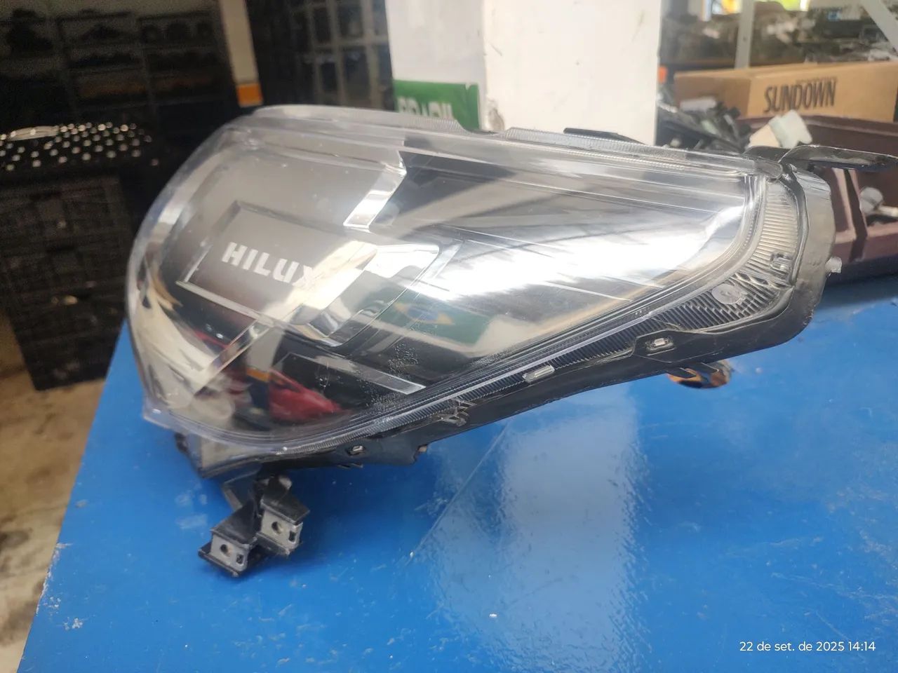 farol Hilux 2018 esquerdo  - Foto 2