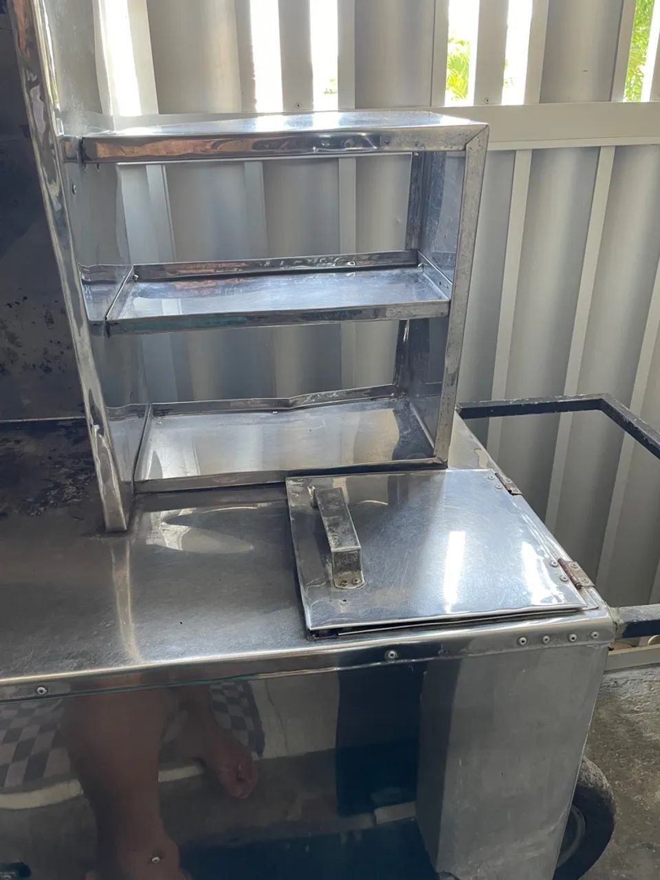 Carrinho de Espetinho em Aço Inox - Foto 2