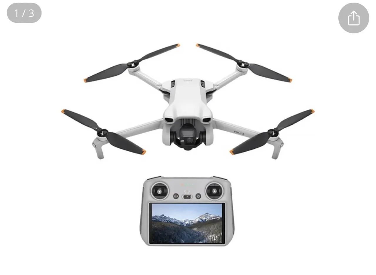 Drone DJI Mini 3 Fly More Combo 4K + Controle DJI RC