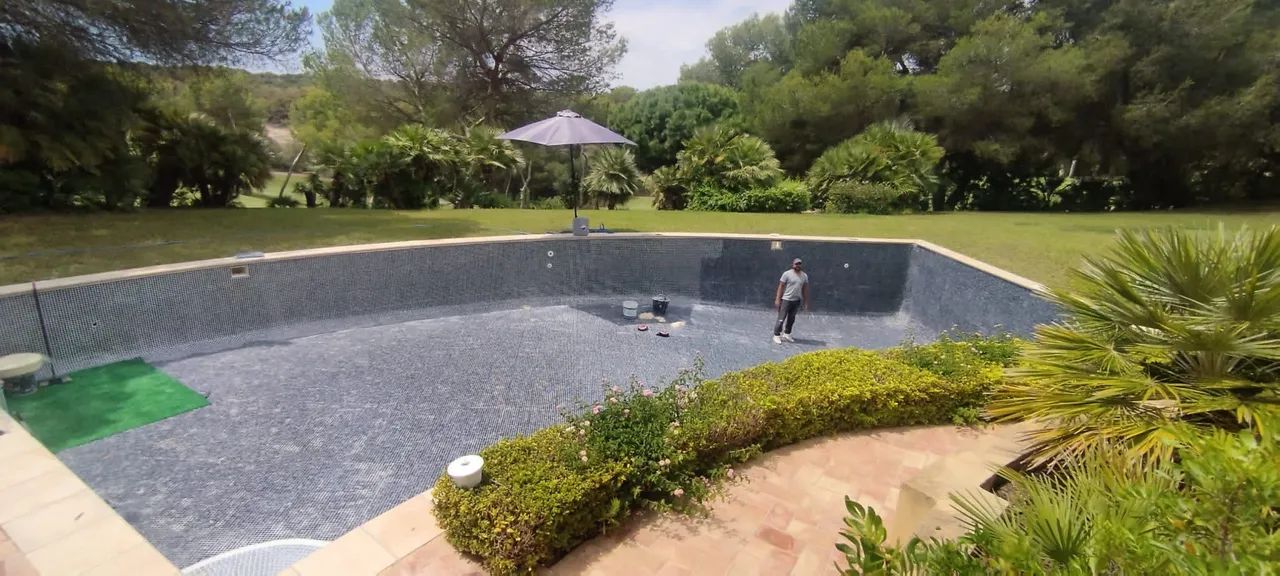 Reforma de piscina de alvenaria e fibra - Foto 5