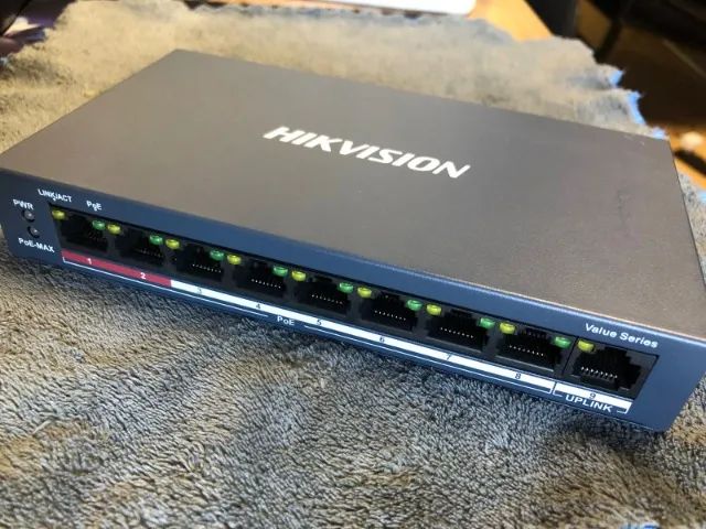 Switch 8 portas  uplink POE Fast Ethernet - Foto 3