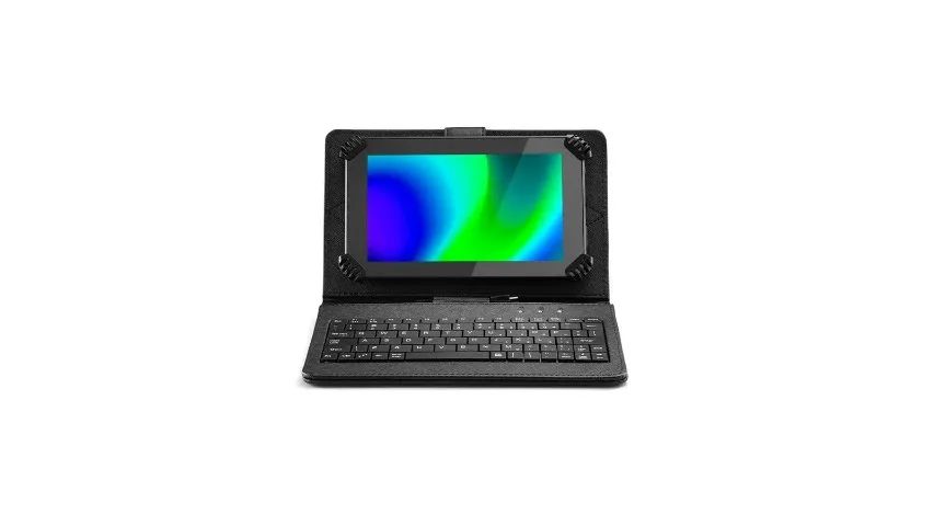 Case + Teclado para tablet 7 ou 8 polegadas - Foto 3