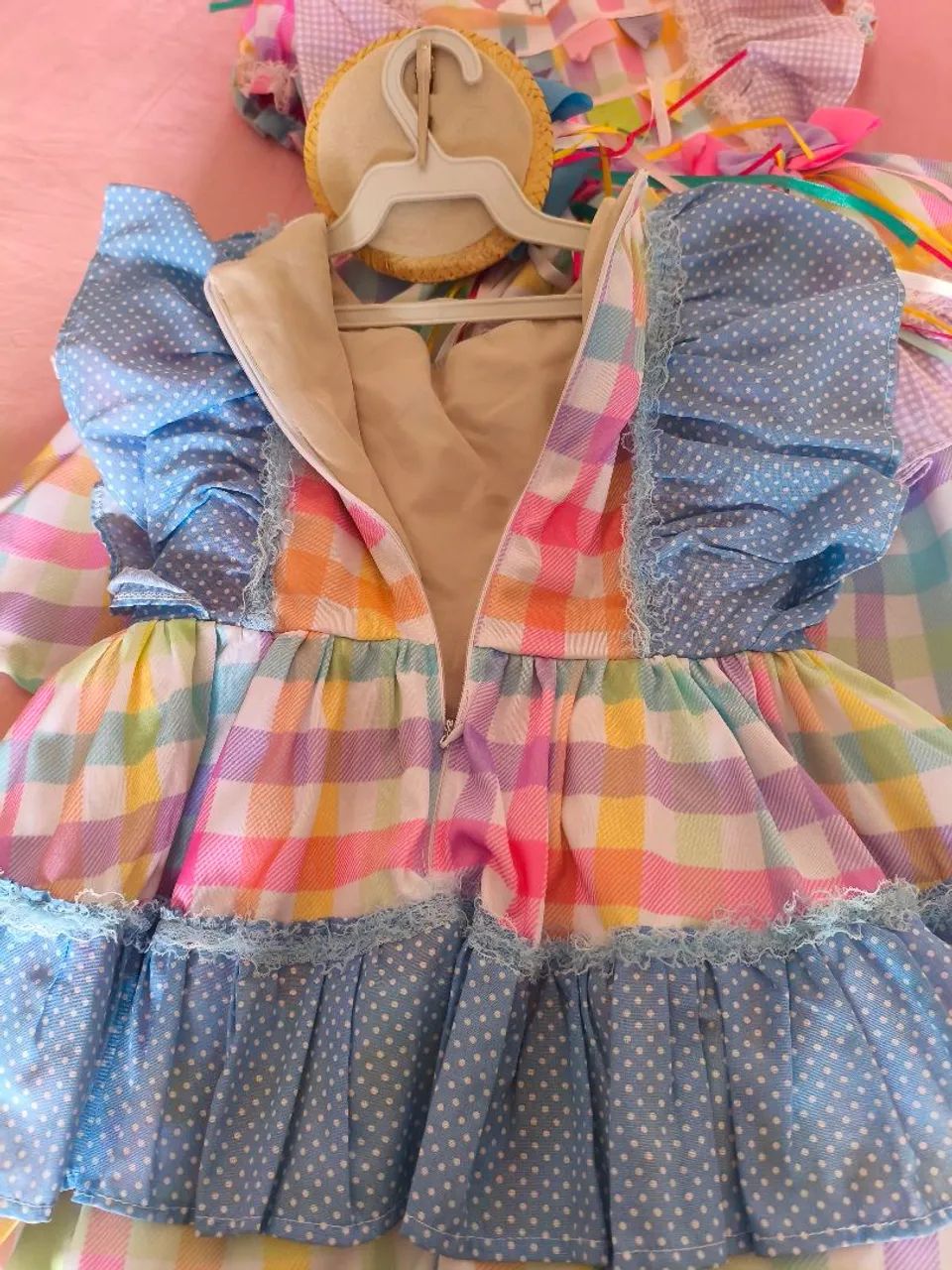 Vestido Infantil Festa Junina