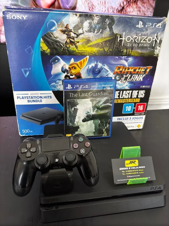 Playstation 4 slim 500GB loja física